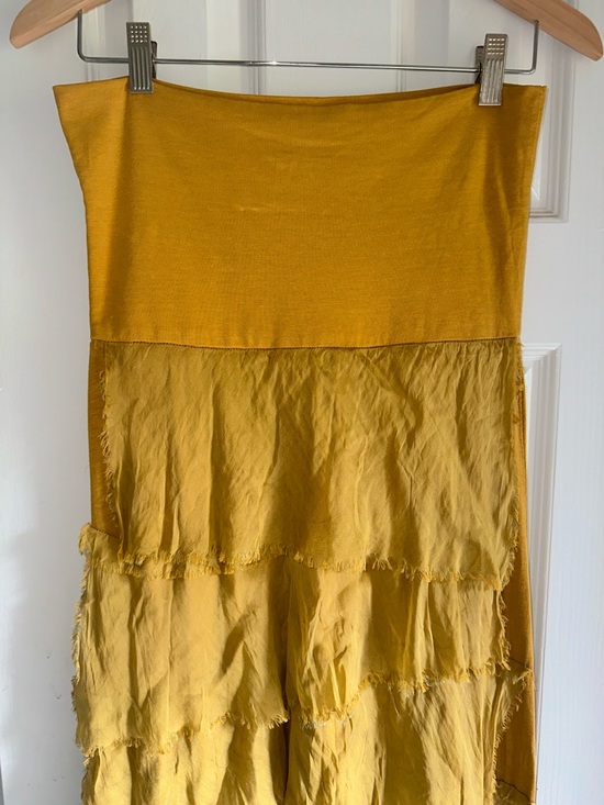 Gigi Moda Siena Maxi Ruffle Silk Skirt - Picture 3 of 9